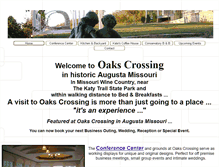Tablet Screenshot of oakscrossing-augusta.com